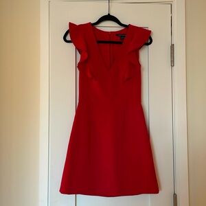 French Connection red mini dress